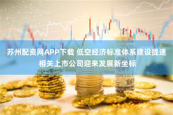 苏州配资网APP下载 低空经济标准体系建设提速 相关上市公司迎来发展新坐标